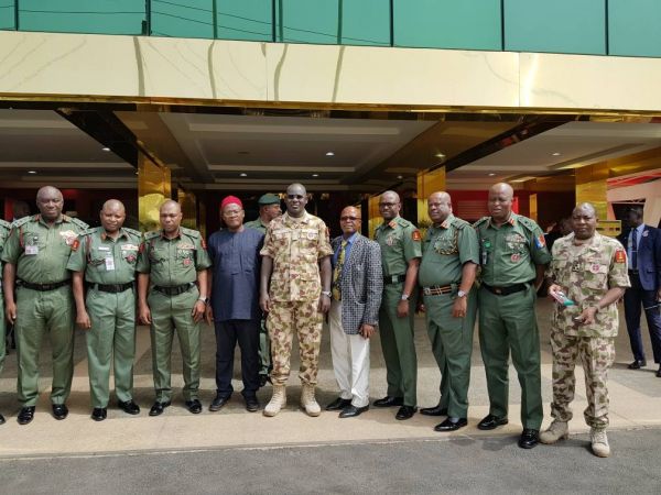 •Innoson and Army chiefs after sealing the deal