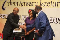 IMAGES OF 7TH NEWS EXPRESS ANNIVERSARY LECTURE.