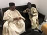 All Progressives Congress National Leader, Asiwaju Bola Tinubu, in audience with Senate Minority and former Akwa Ibom Governor, Senator Godswill Akpabio, who paid him a courtesy visit in Abuja on Monday, Aug. 6, 2018. 