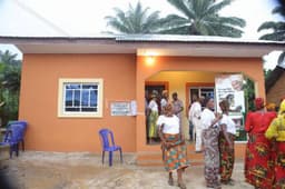 Akpabioâ€™s wife donates house to widow in Obot Akara.