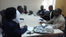 Umunna stresses point, Amechi sitting between him and Hope.