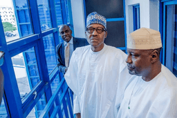 Buhari inspects Presidential Campaign Office