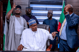 Buhari inspects Presidential Campaign Office