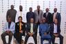 Members of the Monetary Policy Committee, Central Bank of Nigeria at a retreat in Lakowe Resort, Ibeju Lagos on Friday, July 15, 2022. Sitting L-R: Dr Robert Adoga, Mrs  Aishah Ahmad, Mr Godwin Emefiele, Governor, Central Bank of Nigeria, Professor Mike Obadan , Professor Mohammed Salisu. Standing L-R: Mr Adebisi Sonubi, Professor Aliyu Sanusi Rafindadi, Mr Edward Adamu, Dr Moâ€™ Omamegbe, Dr Kingsley Obiora, Dr Hassan Mahmud