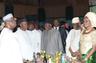 IMAGES OF CHIEF TONY ANENIH'S 80TH BIRTHDAY CELEBRATION: (L-R) Elder statesman, General Theophilus Danjuma, Governor of Akwa Ibom State, Chief Godswill Akpabio, President Goodluck Jonathan, PDP Board of Trustees Chairman and celebrant, Chief Tony Anenih and wife during his 80th birthday celebration in Abuja on Sunday, Aug. 4, 2013.