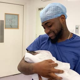 Davido, Chioma welcome baby boy, name him David Ifeanyi.