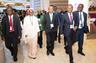 L-R: Permanent Secretaryâ€™ Ministry of Finance Aliyu Ahmed, Minister of  Finance, Zainab Ahmed, Governor, Central Bank of Nigeria, Godwin Emefiele, Deputy Governor, Economic Policy, Central Bank of Nigeria , Dr Kingsley Obiora and Director, Monetary Policy Central Bank of Nigeria, Dr Hassan Mahmud at the on-going Annual Meetings of the International Monetary Fund and World Bank Group in Washington DC on Tuesday, October 11, 2022