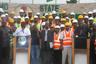 Gov. Rochas Okorocha with Imo Young Engineers Corp after launching â€œa must work programmeâ€ in Owerri recently.