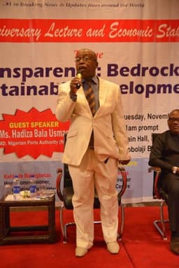 Images of News Express 6th Anniversary Lecture & Economic Stakeholders Forum held on Tuesday, Nov. 20, 2018, at the upscale Sheraton Hotel & Towers, Ikeja, Lagos.
