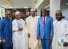 L-R: Executive Chairman LIRS: Mr Ayodele Subair, Chairman Code of Conduct Bureau: Professor Muhammed Isah, Chairman of INEC: Professor Mahmood Yakubu, Executive Chairman FIRS: Mr Muhammed Nami and Executive Chairman KADIRS: Dr Zaid Abubakar during a collaborative meeting for Effective Tax Compliance of Political Office Holders held at the INEC head-office on Tuesday, May 24, 2022