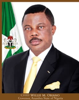 Anambra State Governor, Chief Willie M.Obiano.
