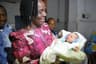Deaconess Roli Nere Uduaghan, wife of Governor Emmanuel Uduaghan of Delta State, carrying the Star Baby of the Year. The Baby girl, born to the family of Mr. & Mrs. Pascal at exactly 12:01 a.m. at Central Hospital Warri, on the January 1, 2014, weighed 3.6Kg.