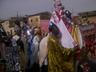 The Golden Jubilee of the reign of the Emir of Kano, Alhaji (Dr.) Ado Bayero, was marked on Saturday, June 15, 2013, with a special Durbar that attracted a mammoth crowd from various walks of life. Central Bank of Nigeria (CBN) Governor, Mallam Sanusi Lamido Sanusi, the Dan Majen Kano, is seen here riding a horse at the Durbar.