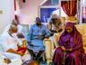 L-R: Governor Hope Uzodinma of Imo State, family member, Dr. Mustapha Gulak and Mrs Ahmed Gulak when Uzodimma paid a condolence visit to the family of late Alhaji Ahmed Gulak in Abuja on Wednesday, June 9, 2021.