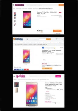 Yudala product and prices.