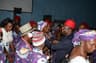 Governor David Umahi of Ebonyi State(wearing eye glasses)  dancing with octogenarians during a banquet in honour of Ebonyians above 80 years of age at the Governor's Lodge, Government House, Abakaliki ...on Sunday 16th October 2016.