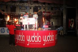 Winner of the dance competition at Yudala Zero Gravity held at Landmark centre on 2nd oct 2016 gets cash prize.