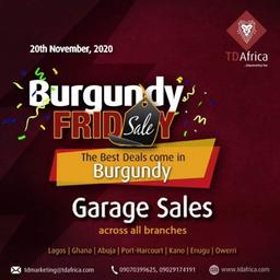 TD Africa set for nationwide Garage sale on Friday