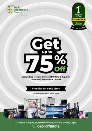 Tech Experience Centre marks anniversary with special discount sale, massive freebies for shoppers