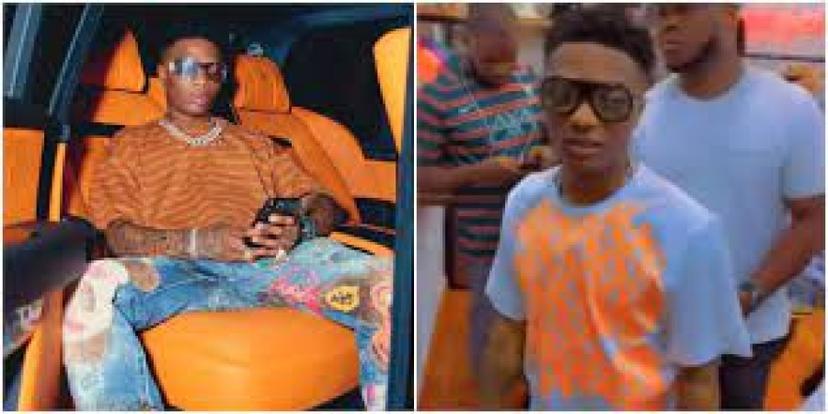 Wizkid buys up all wears of his size in expensive boutique