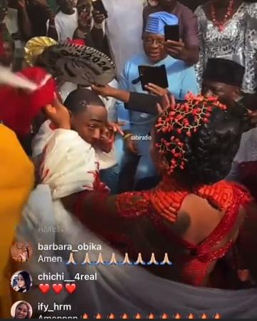 Davido weeps during fairytale #CHIVIDO2024 wedding with Chioma