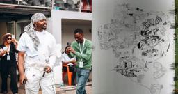 Nigerian breaks Guinness World Record for largest drawing