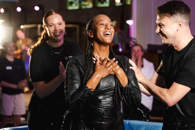 DJ Cuppy dedicates life to Christ, gets baptised