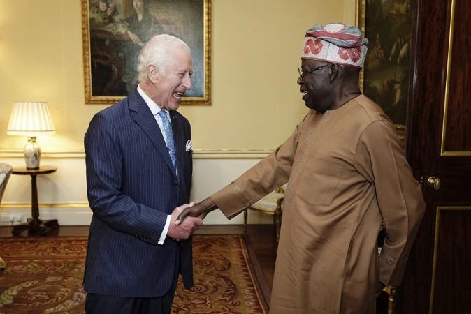 Tinubu visits King Charles at Buckingham Palace