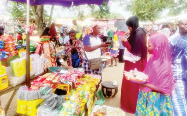 Osun Islamic market, where food items are cheaper