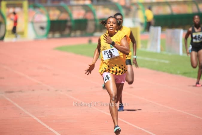 NYG: 14-year-old Anambra athlete emerges fastest sprinter in 100m heat