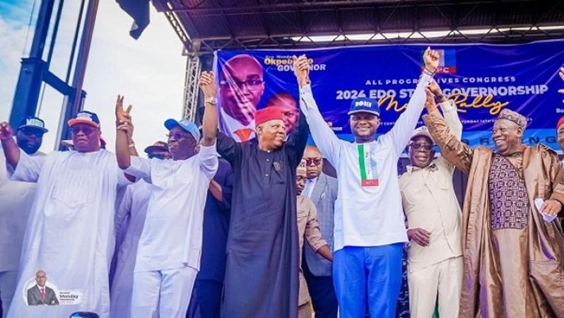 Shettima leads APC final rally for Edo guber poll