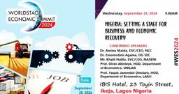 NCC, SEC, NASENI bosses, professors, others to discuss business and economic recovery at WES 2024