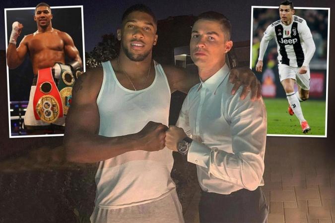 Anthony Joshua reveals how Ronaldo helped his career