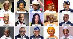 Full list of Tinubu’s ministers (some of them on the way out)