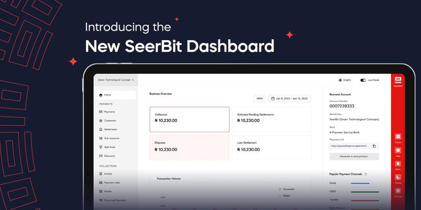 Game-Changer: SeerBit unveils new merchant dashboard for business efficiency
