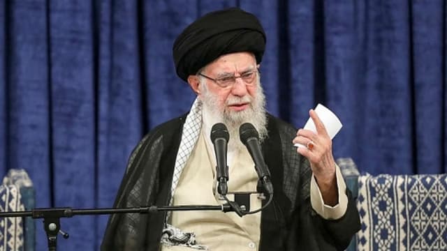 Iran?s leader defends strikes on Israel in rare public speech 