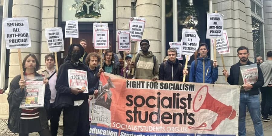 Students protest in London, demand reversal of Tinubu?s anti-poor policies, release of protesters