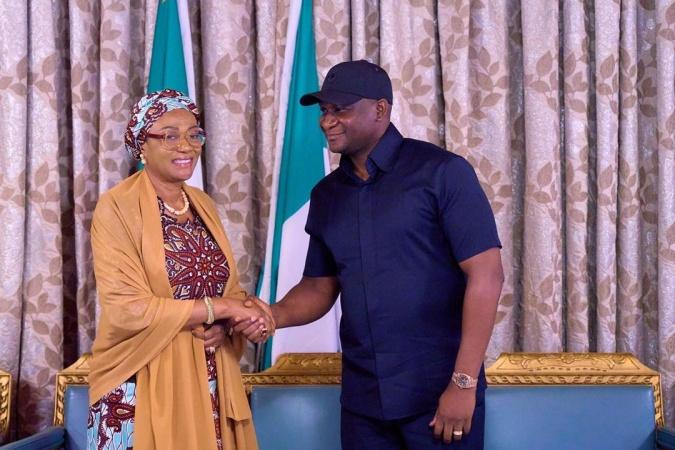 Ogbuku, NDDC MD, visits First Lady