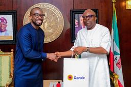 Fubara assures Oando of business climate to hit 100,000bpd crude, 5bcf gas targets