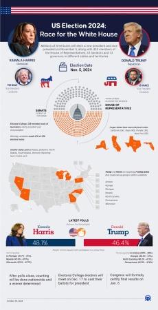 US election: How it works and why swing states are key 