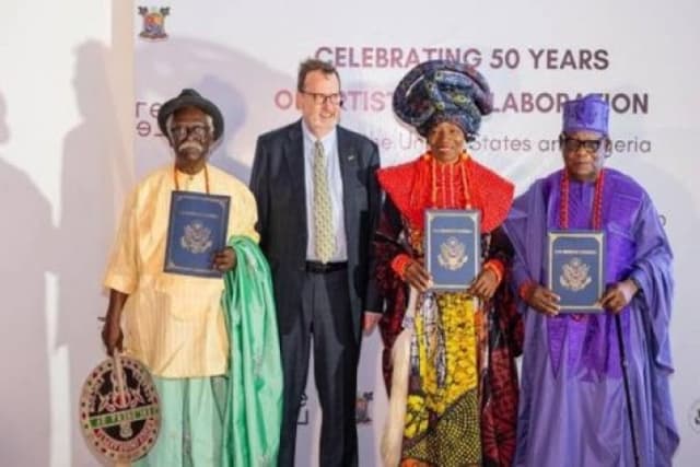 US honours three legendary Nigerian artists 