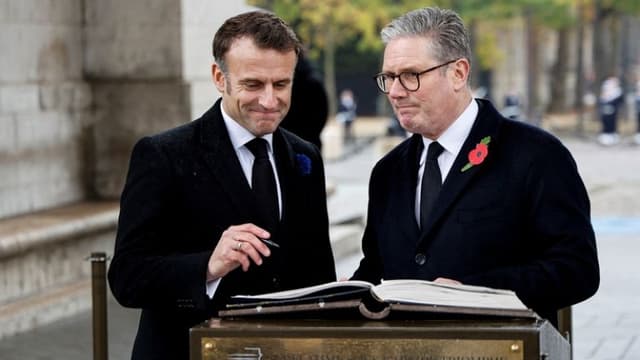 Macron and Starmer vow ?unwavering? Ukraine support