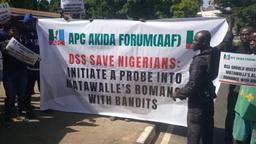 APC protesters storm DSS, say Matawalle financing Zamfara banditry