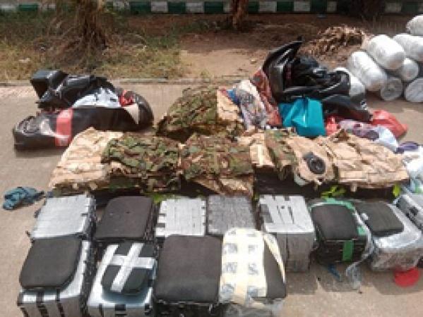 Customs intercepts live turtles, military hardware, others worth N3.32b at Lagos Airport 