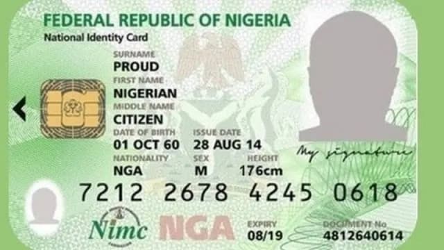 Why Nigerians have to pay for national ID card — NIMC