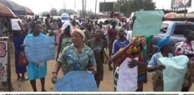 Abraka women protest incessant kidnapping