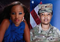 Nollywood actress Princess Chineke joins U.S Army