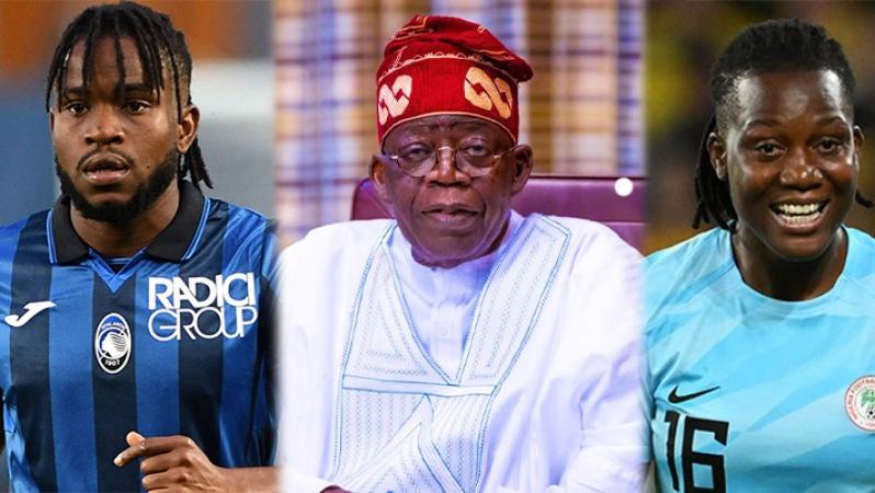 Tinubu congratulates Lookman, Nnadozie, Super Falcons on CAF awards