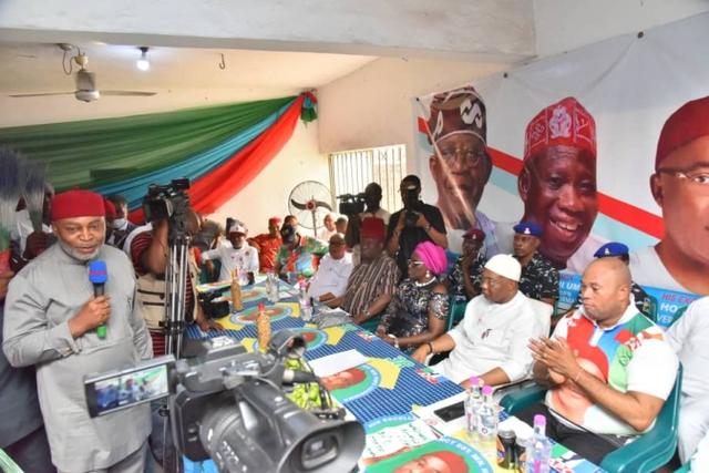 Uzodimma harvests Okewulonu, Nnaji, Okere, other Imo PDP and LP chieftains for APC