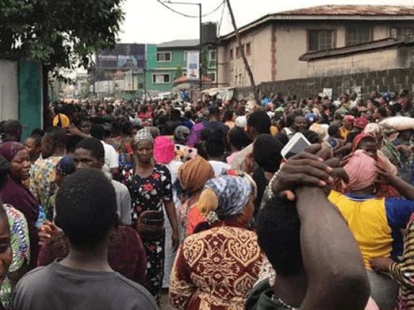 Blood flows in Anambra billionaire's house as scores die during stampede over Christmas rice